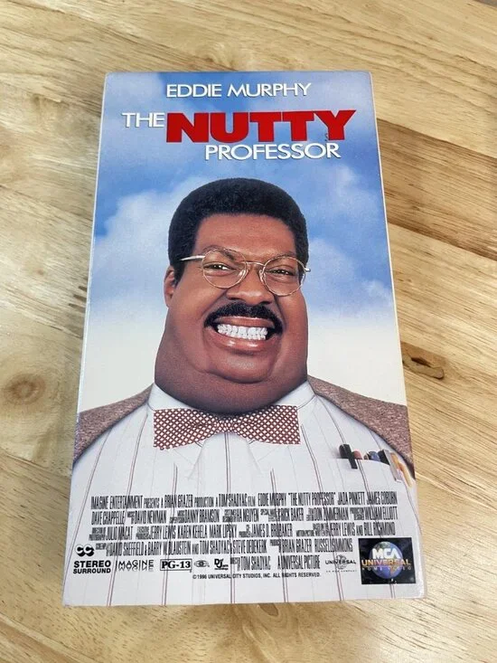 Nutty Professor VHS Lot (2) Eddie Murphy – 90s Comedy Tapes - Picture 2 of 6